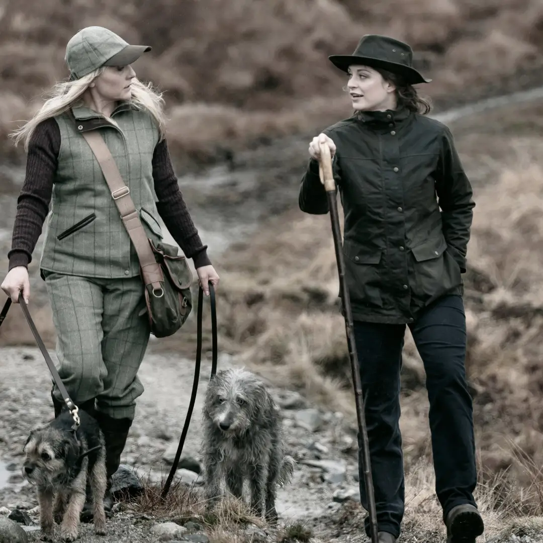 Hoggs of Fife Caledonia Ladies Wax Jacket - Image 9