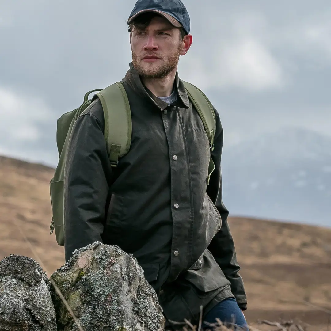 Hoggs of Fife Caledonia Men's Wax Jacket - Image 4