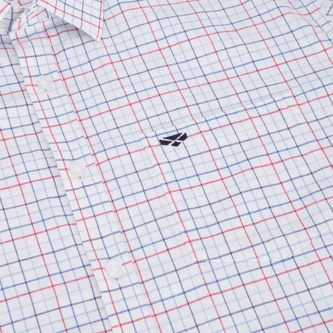 Hoggs of Fife Callum Short Sleeve Tattersall Shirt - Image 2