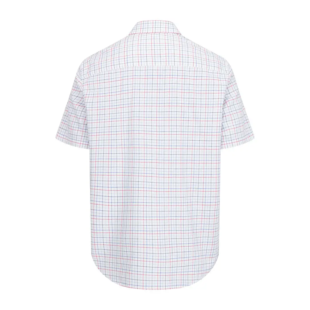 Hoggs of Fife Callum Short Sleeve Tattersall Shirt - Image 3