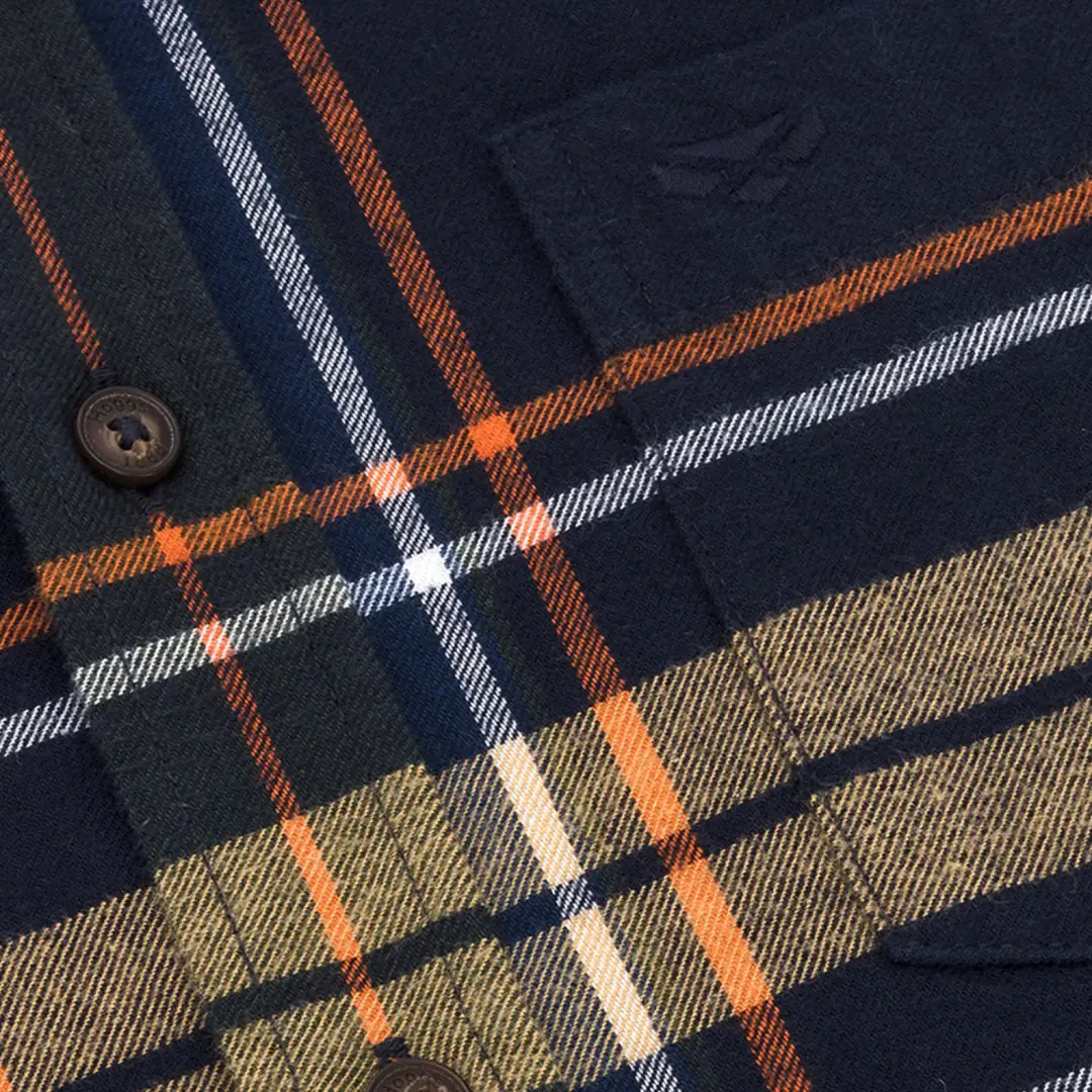 Hoggs of Fife Coll Cotton Twill Check Shirt - Image 2