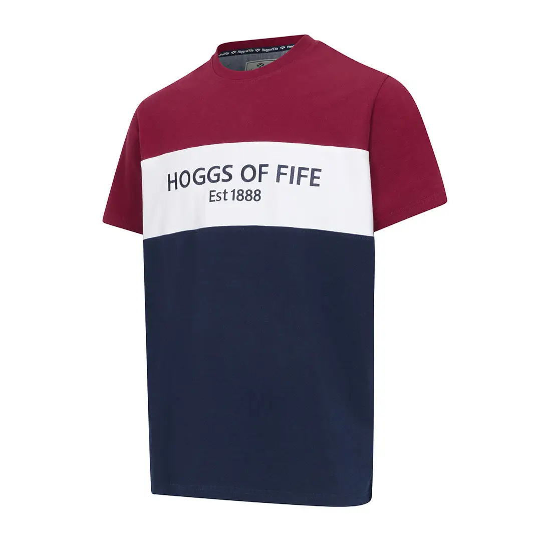 Hoggs of Fife Dalbeattie Colour Block T-Shirt