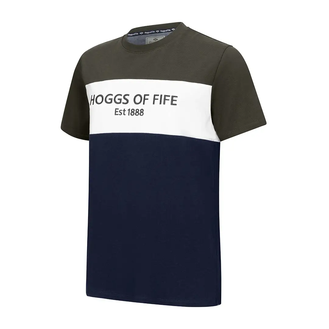 Hoggs of Fife Dalbeattie Colour Block T-Shirt