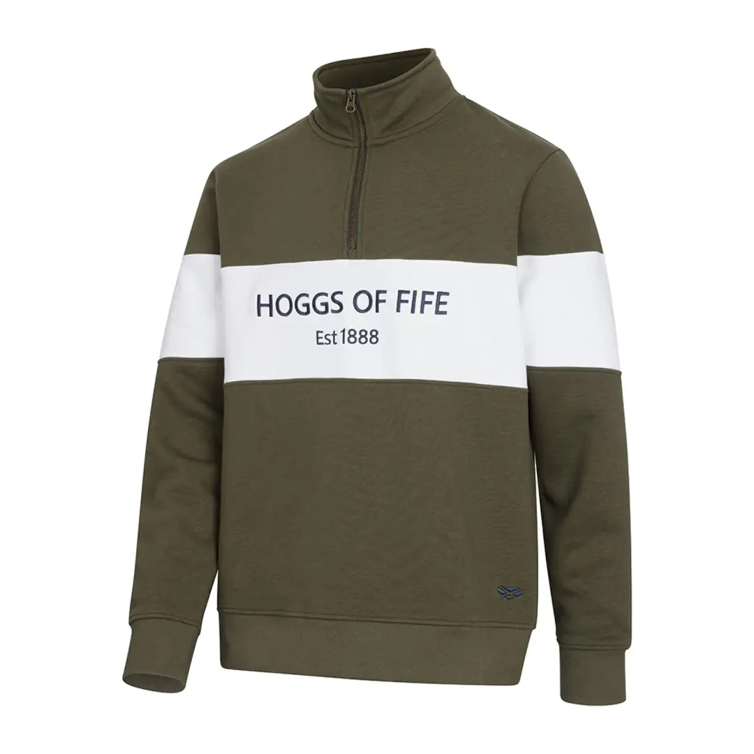 Hoggs Of Fife Dumfries 1888 Gents 1/4 Zip Sweatshirt