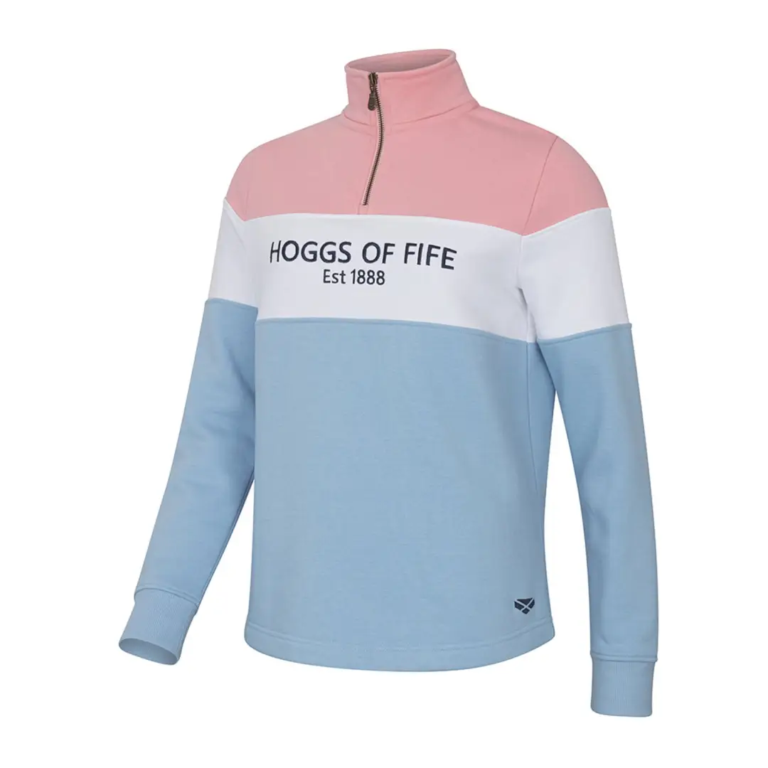 Hoggs Of Fife Dumfries 1888 Ladies 1/4 Zip Sweatshirt