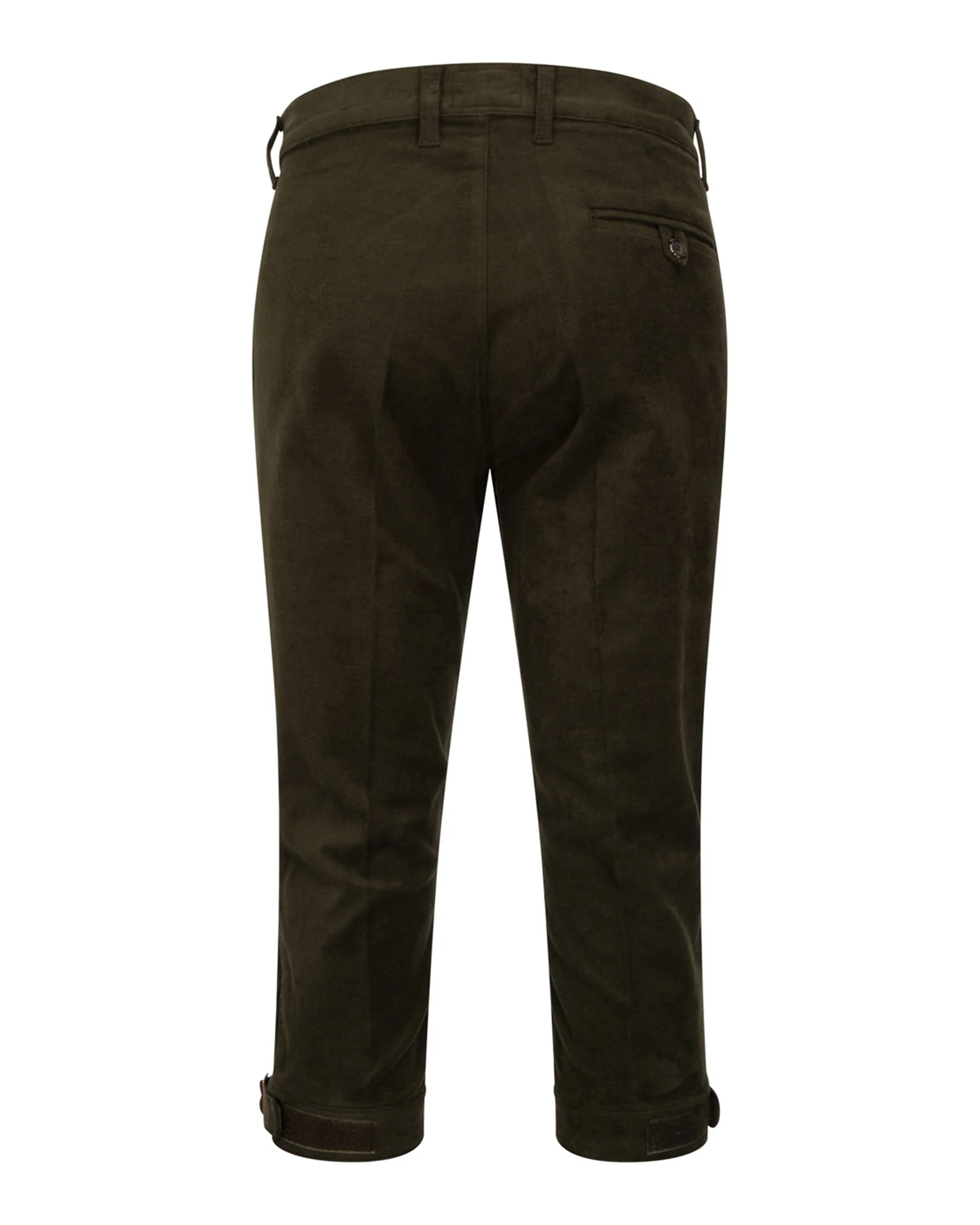 Hoggs of Fife Durness Moleskin Breeks - Olive Green - Image 2