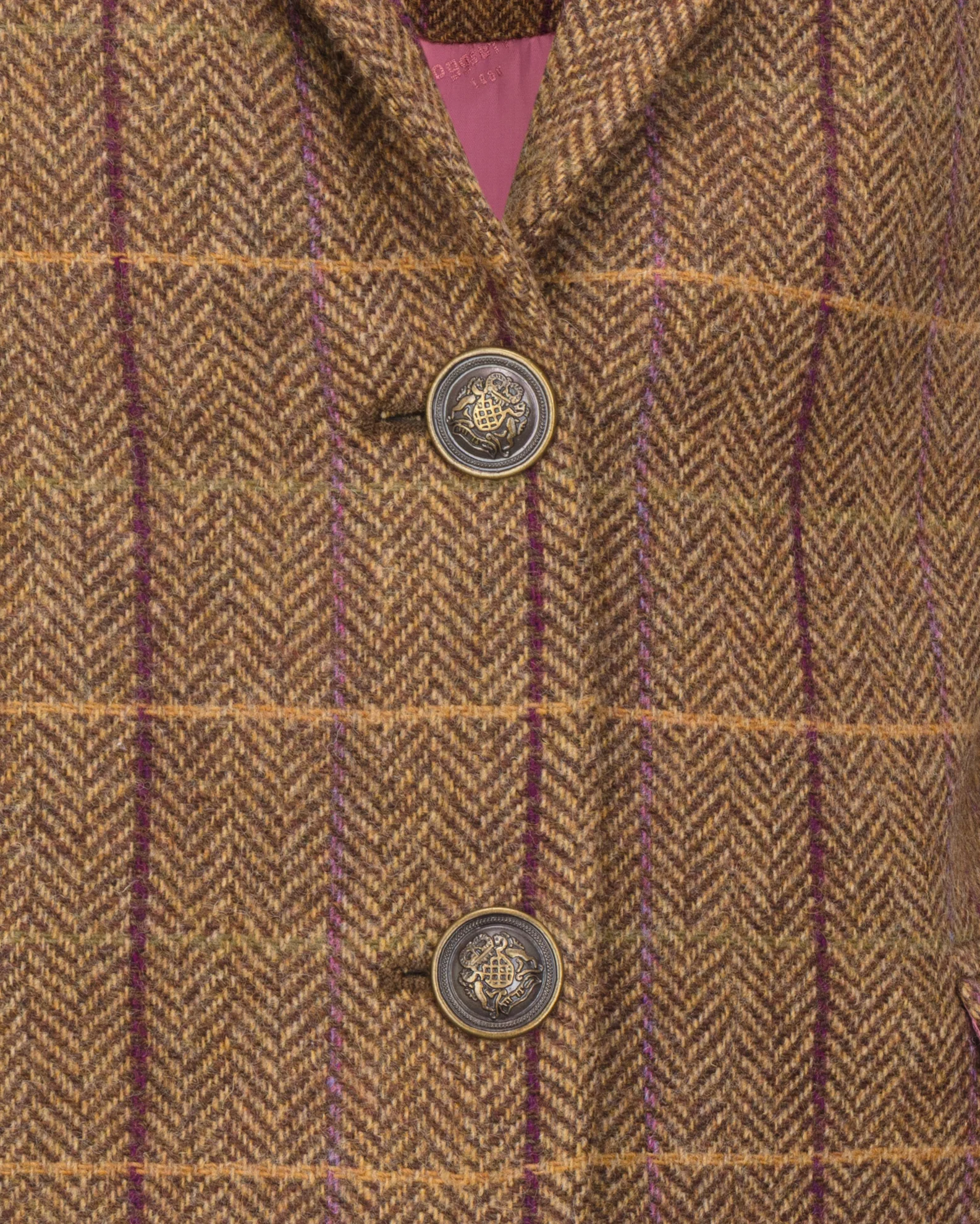Hoggs of Fife Eden Ladies Tweed Hacking Jacket - Image 3