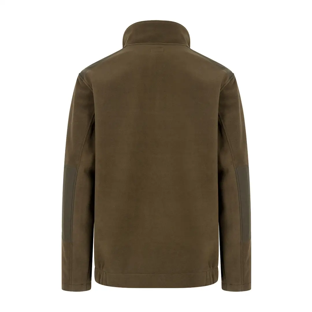 Hoggs of Fife Green King II 1/4 Zip Bonded Fleece - Image 5