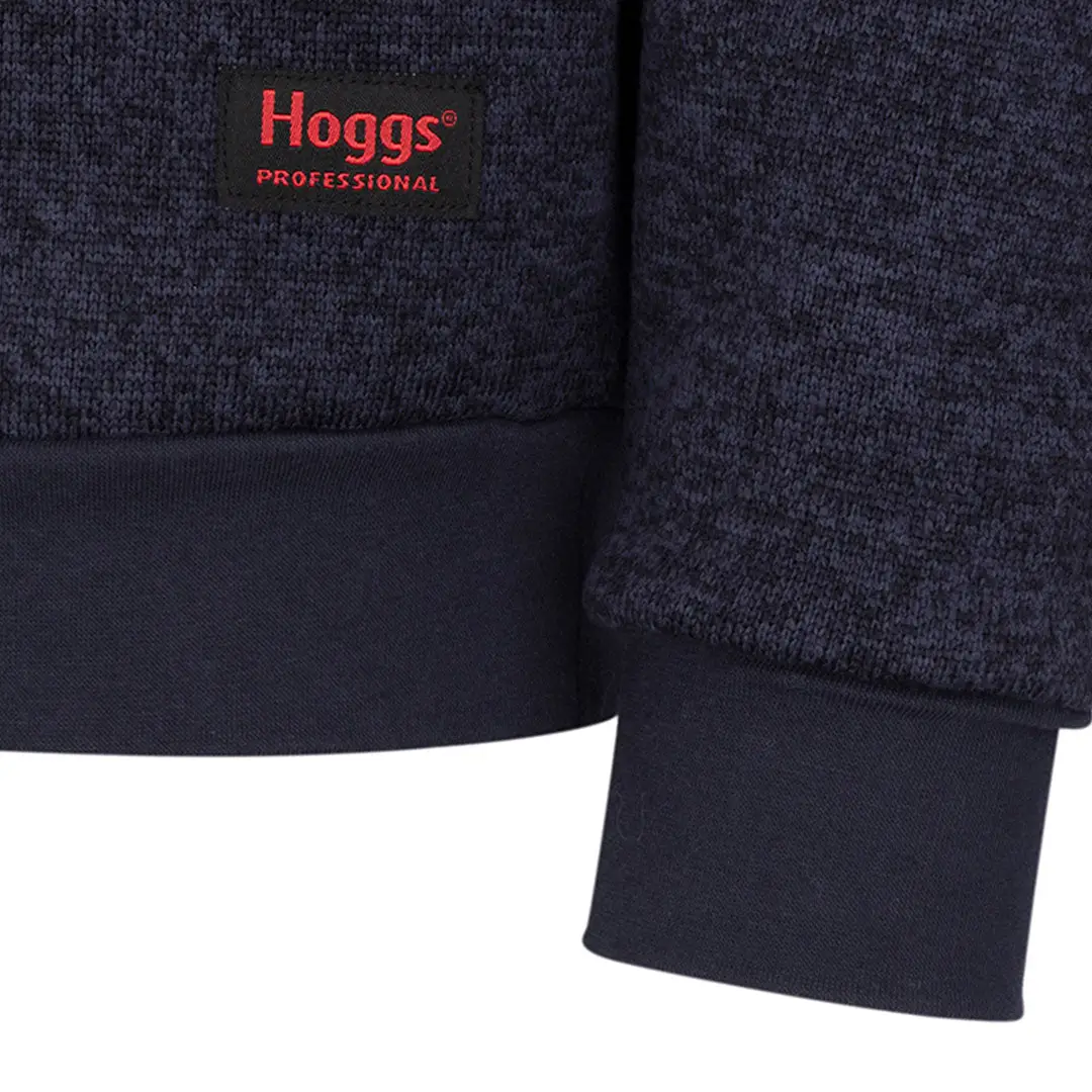 Hoggs Of Fife Green King II 1/4 Zip Knit - Image 3