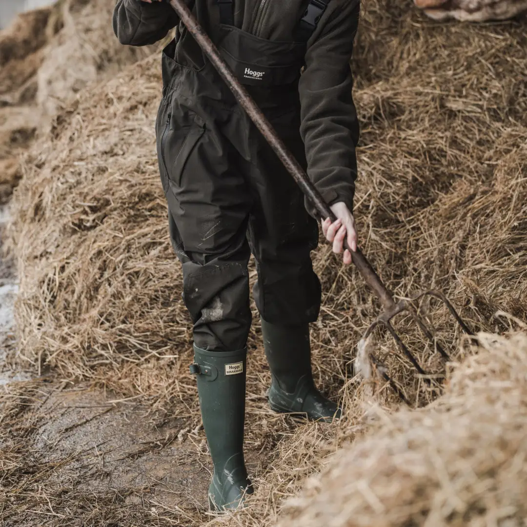 Hoggs of Fife Green King II Waterproof Bib & Braces - Image 3