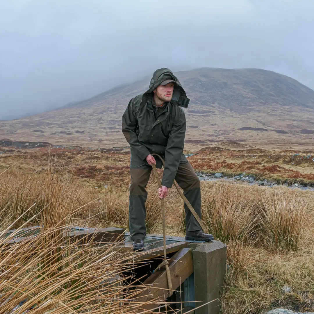 Hoggs of Fife Green King II Waterproof Trousers - Image 3