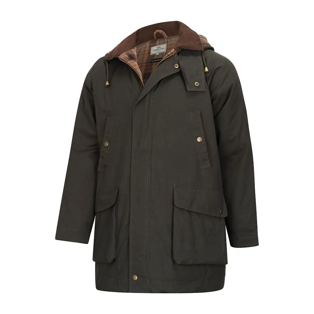 Hoggs of Fife Kelso Waterproof Gents Wax Jacket