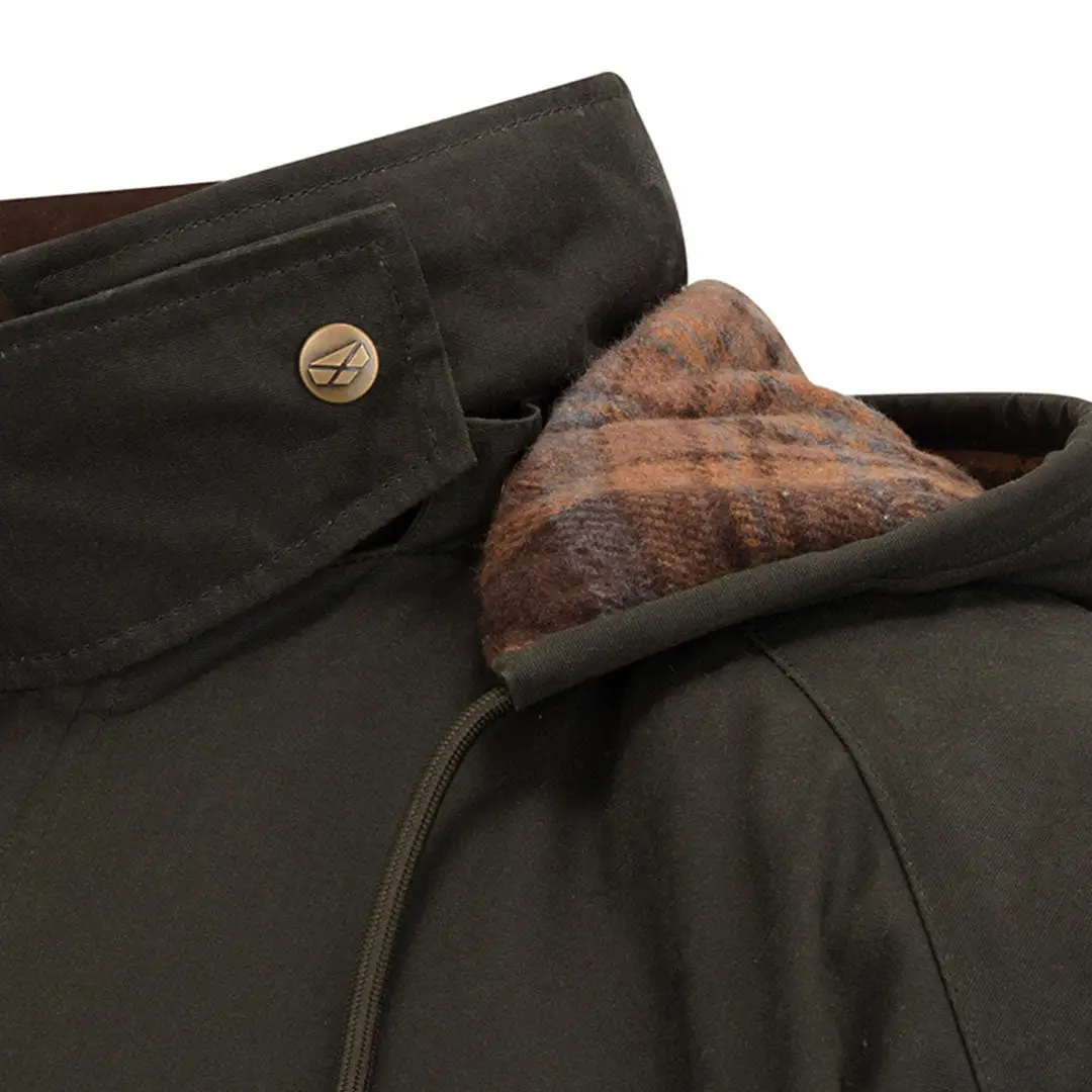 Hoggs of Fife Kelso Waterproof Gents Wax Jacket - Image 5