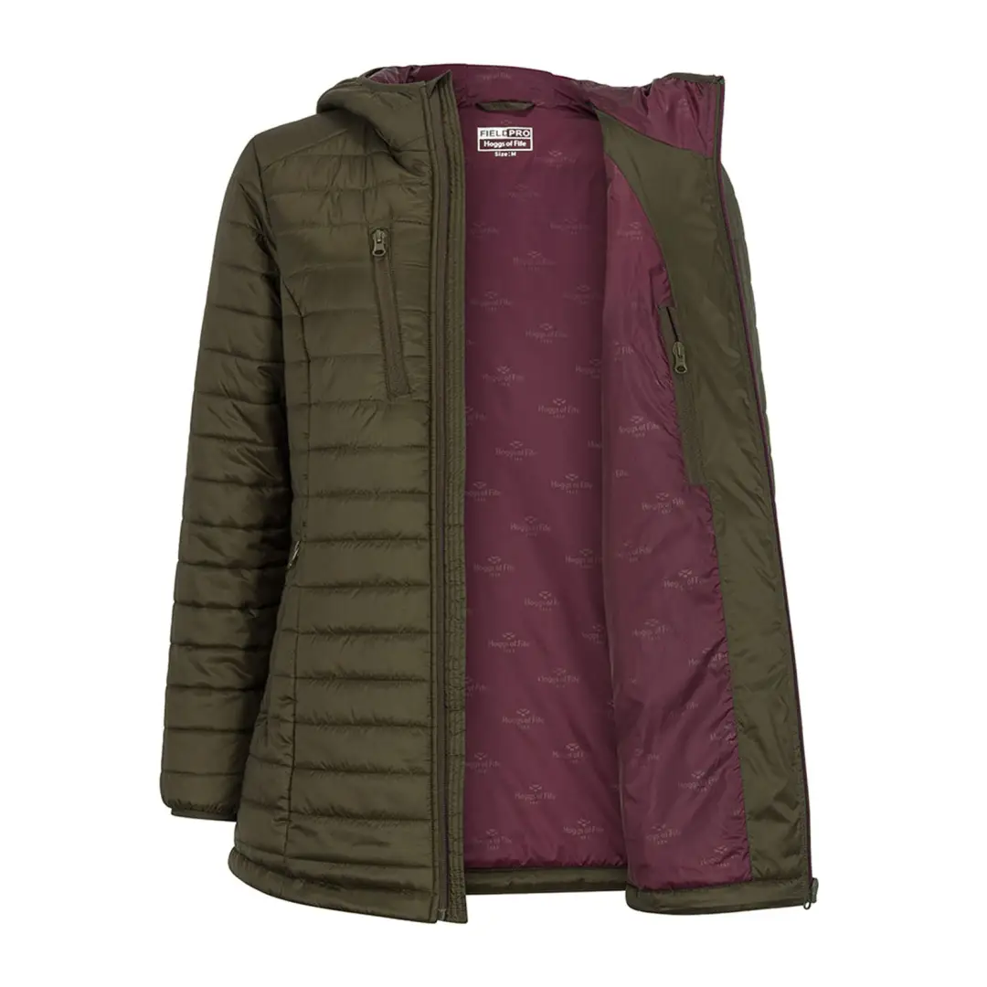 Hoggs of Fife Kingston Ladies Hooded Jacket - Image 4