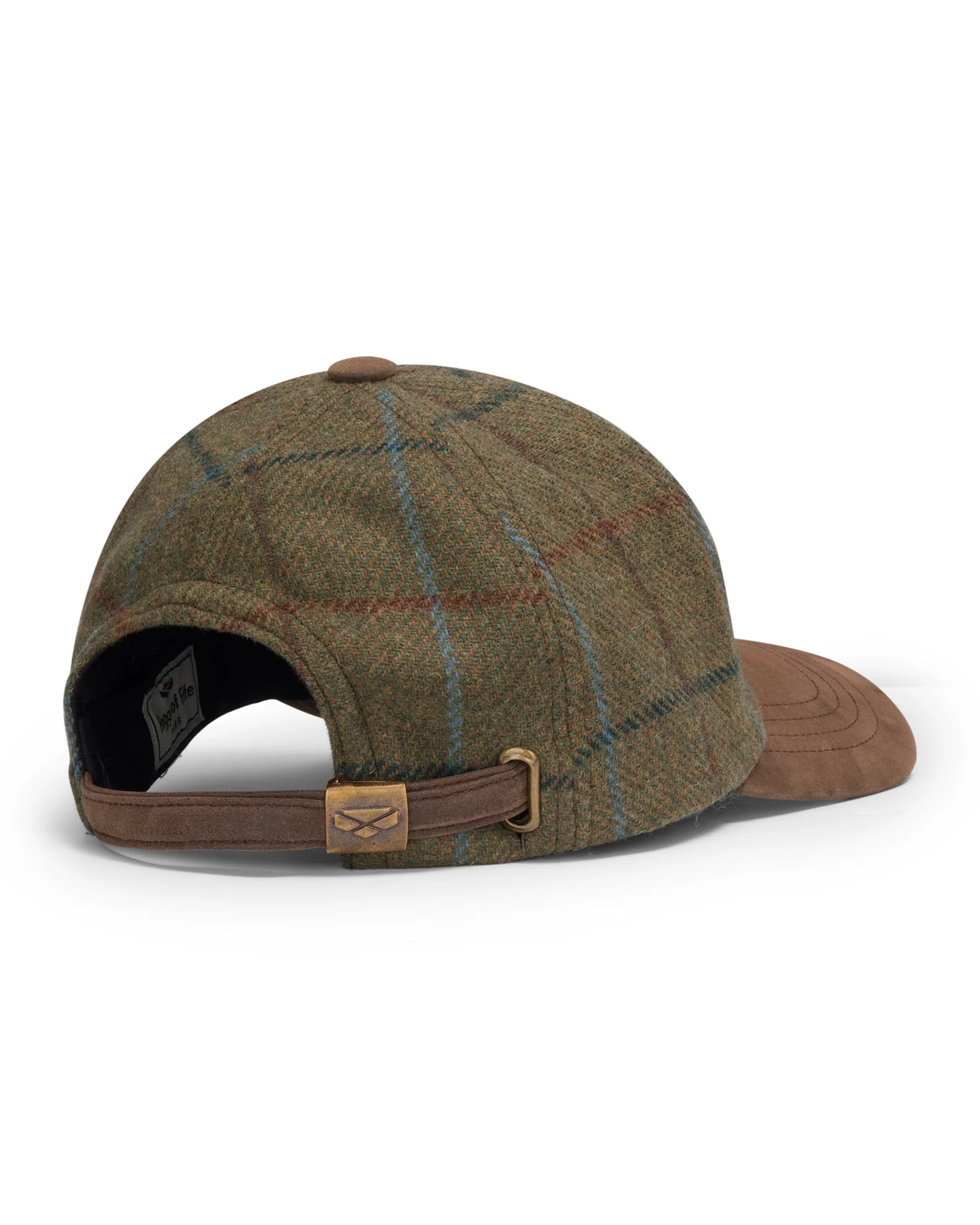 Hoggs of Fife Kingussie Tweed Baseball Cap - Image 2