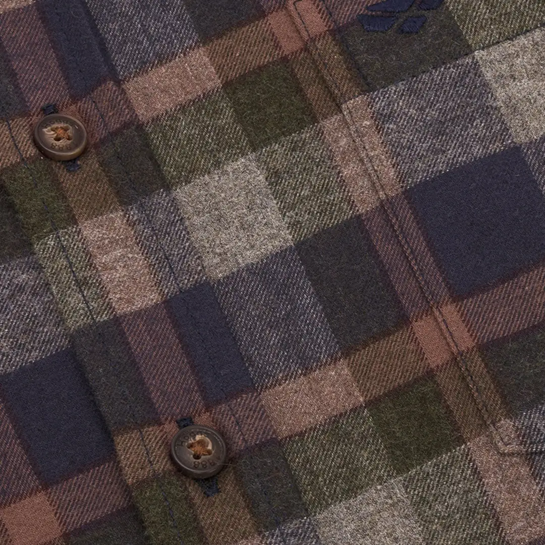 Hoggs of Fife Kirkwall Brushed Flannel Check Shirt - Image 2