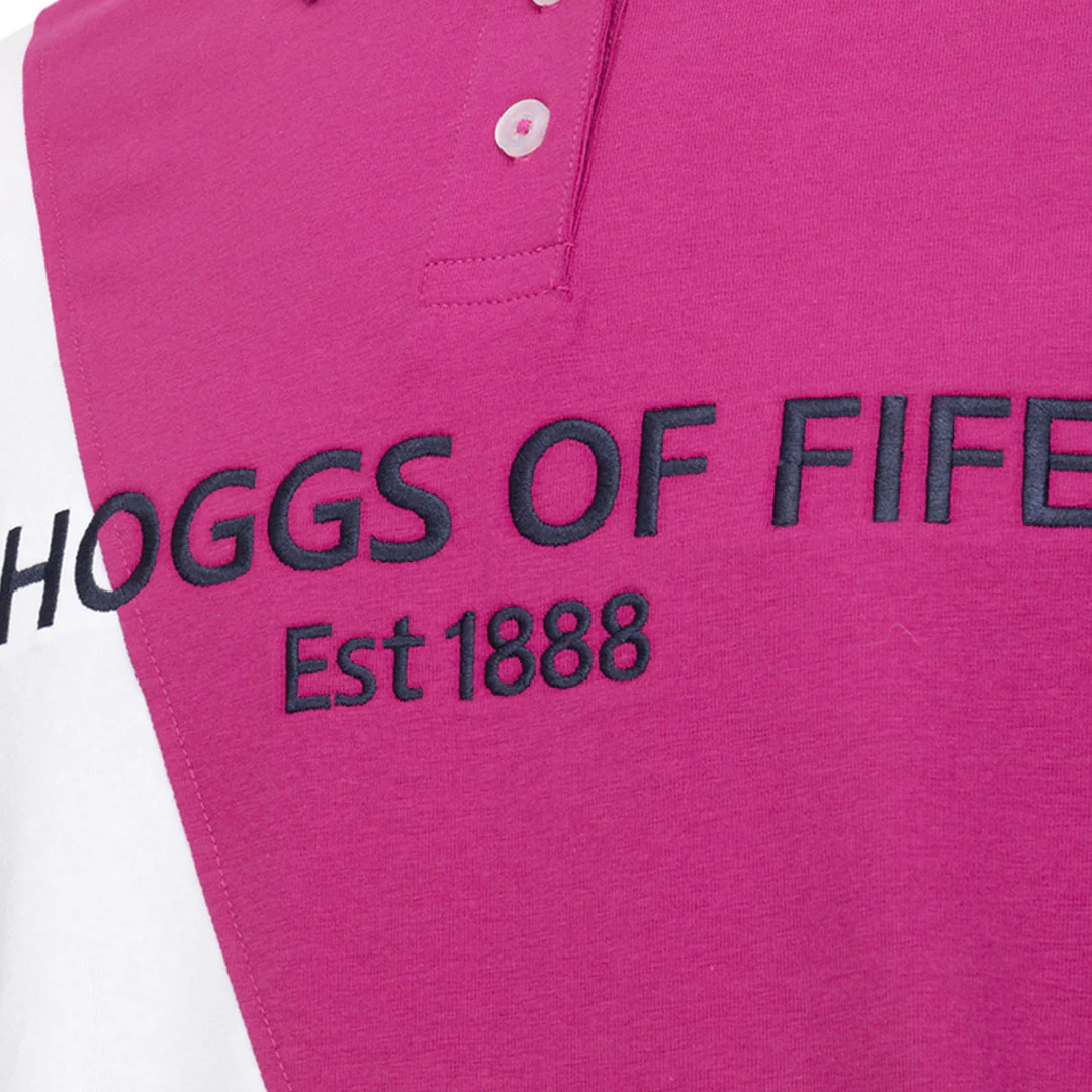 Hoggs Of Fife Ladies Abbey Sash Jersey Polo - Image 2