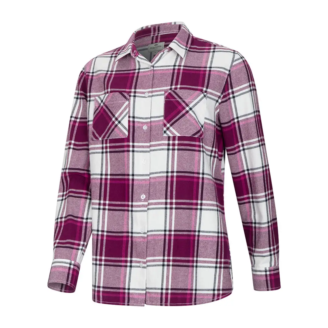 Hoggs of Fife Ladies Caitlyn Oversized Flannel Shirt