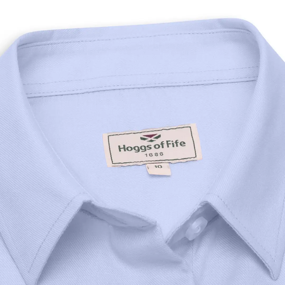 Hoggs of Fife Ladies Callie Twill Plain Shirt - Image 2