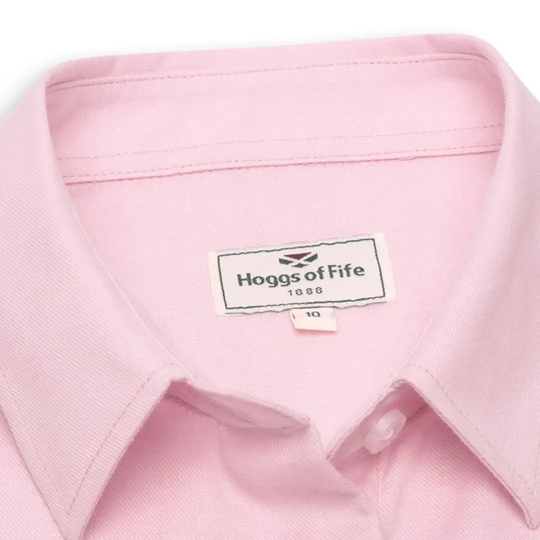 Hoggs of Fife Ladies Callie Twill Plain Shirt - Image 3