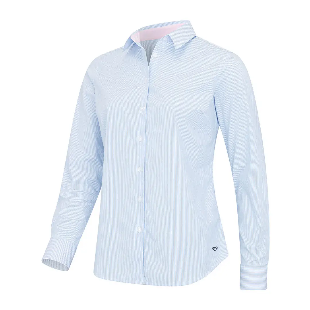 Hoggs of Fife Ladies Ingliston Stretch Stripe Shirt