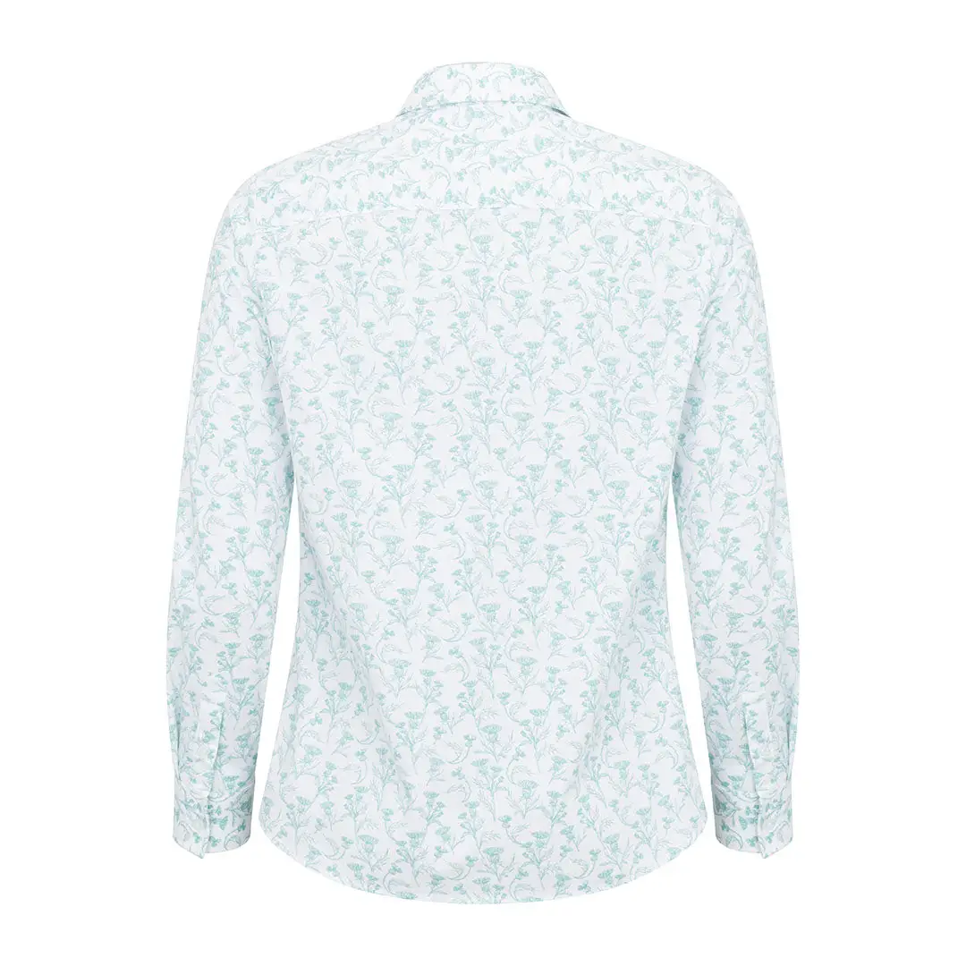Hoggs of Fife Ladies Thistle Print Shirt - Image 5