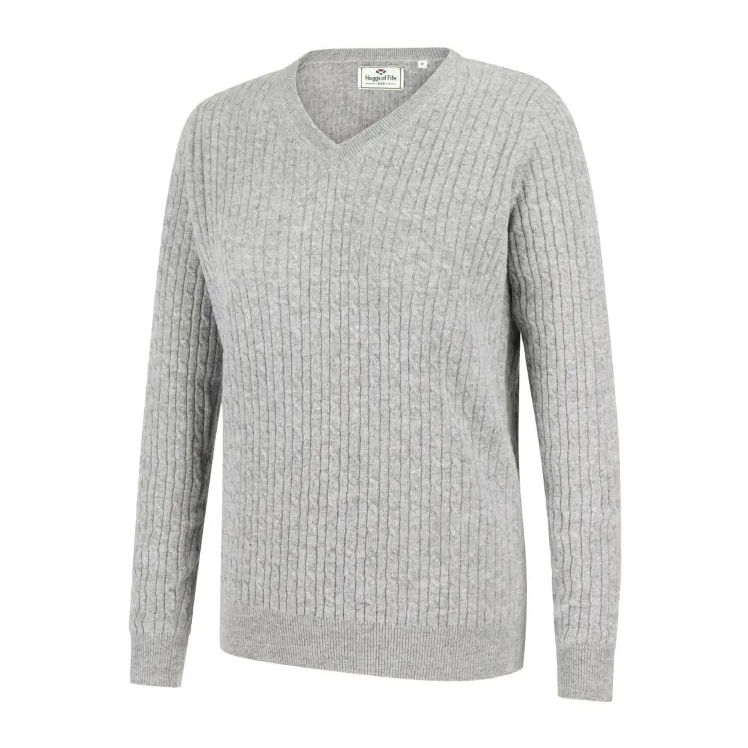 Hoggs of Fife Lauder Ladies Cable Pullover