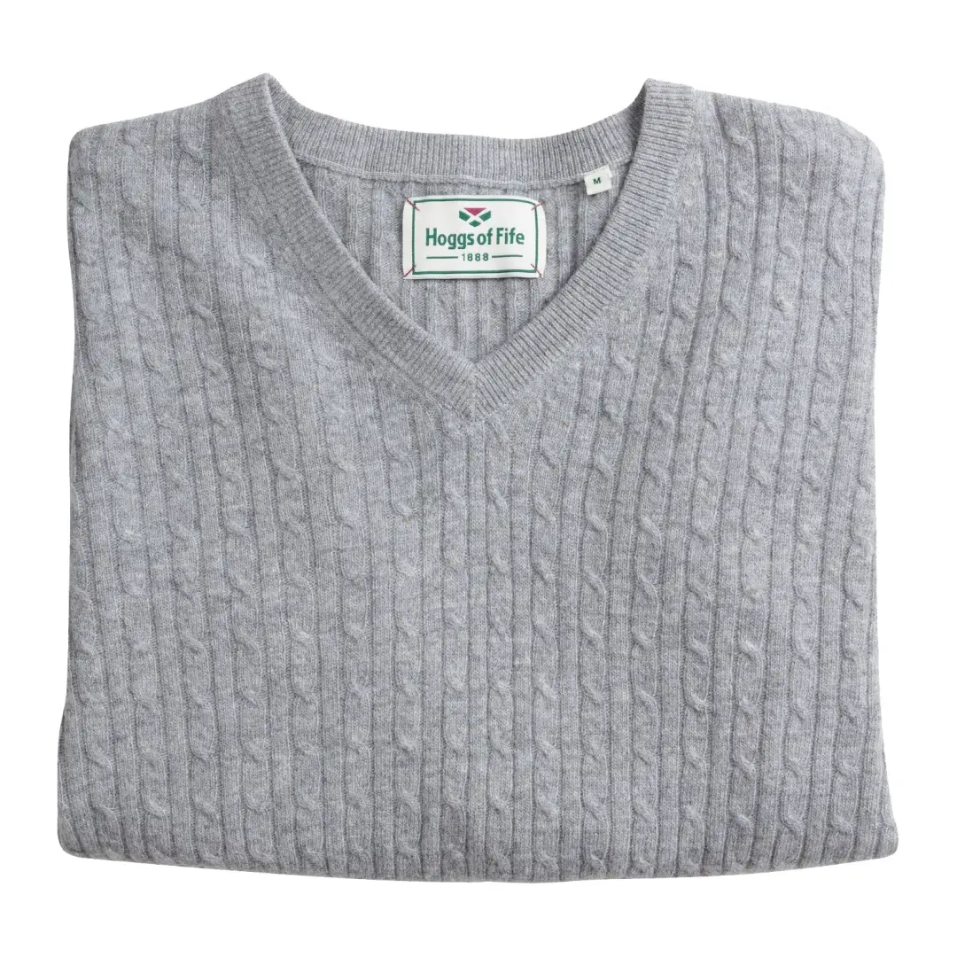Hoggs of Fife Lauder Ladies Cable Pullover - Image 2