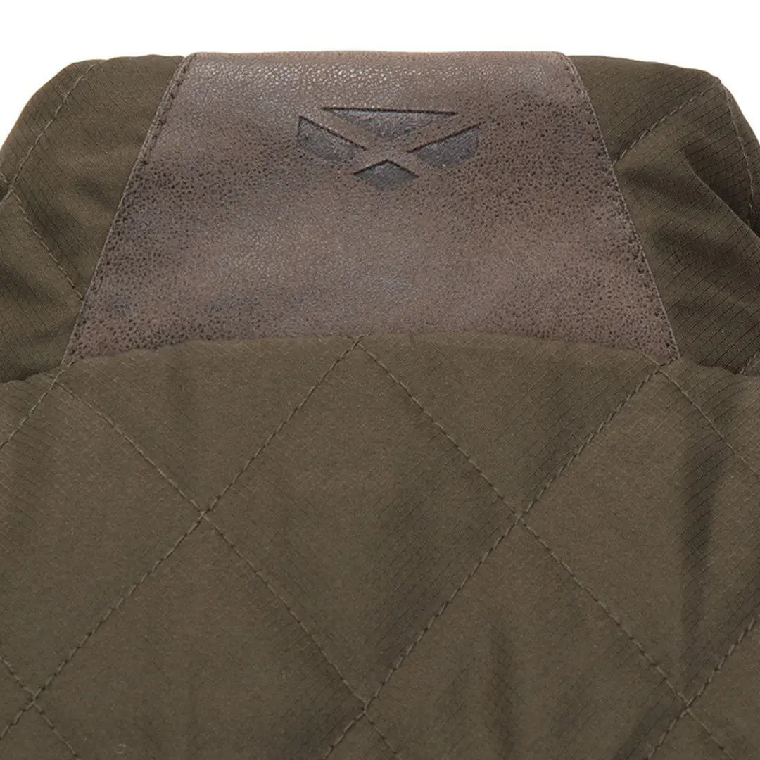 Hoggs of Fife Lindores Gents Quilted Gilet - Image 3