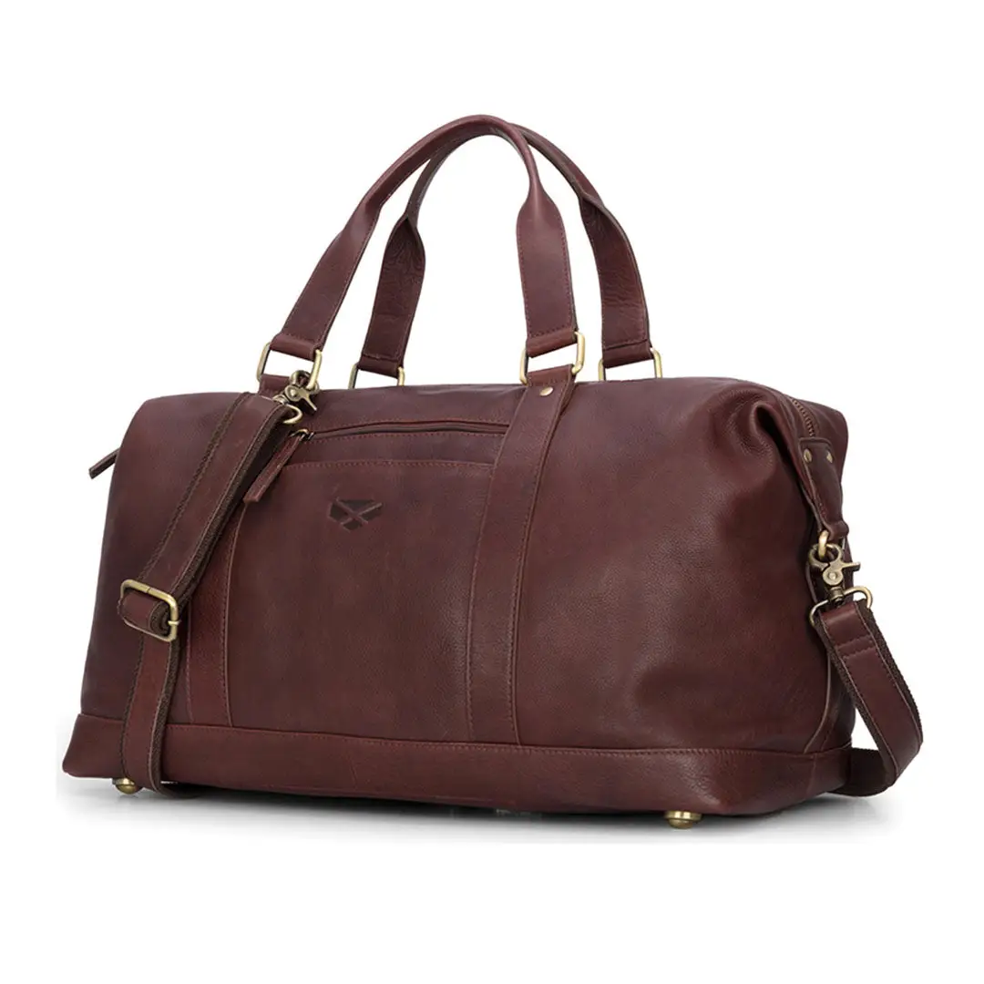 Hoggs of Fife Monarch Leather Carryon Holdall