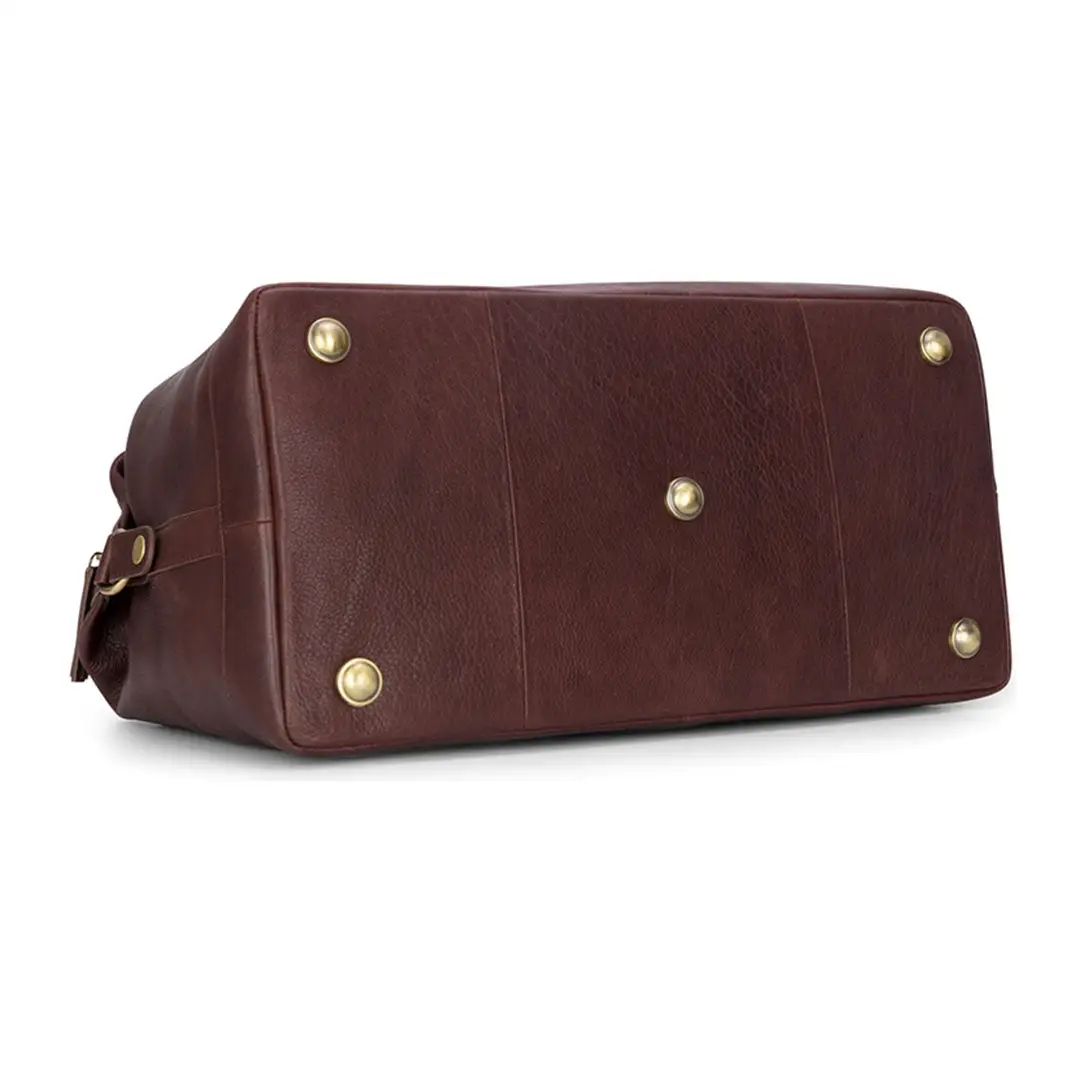 Hoggs of Fife Monarch Leather Carryon Holdall - Image 8