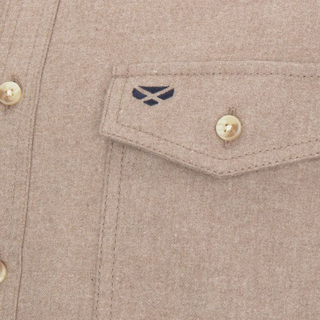 Hoggs of Fife Moy Moleskin Shirt - Image 3