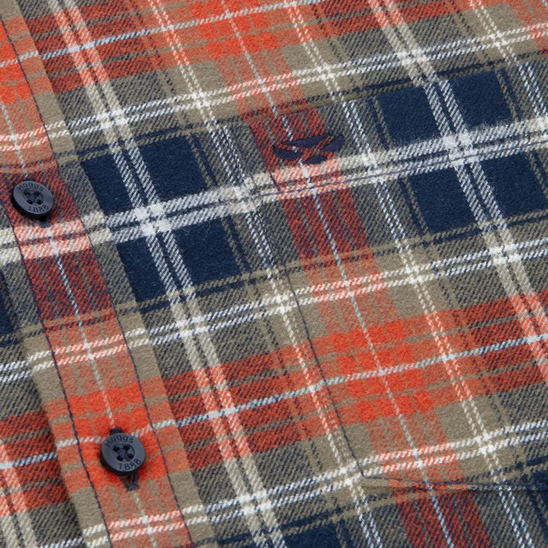 Hoggs of Fife Pitcairn Flannel Check Shirt - Image 3