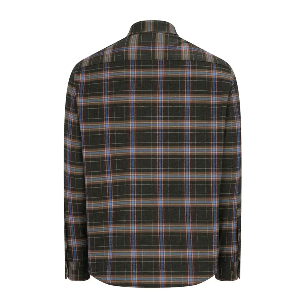 Hoggs of Fife Pitlessie Button Down Flannel Shirt - Image 3