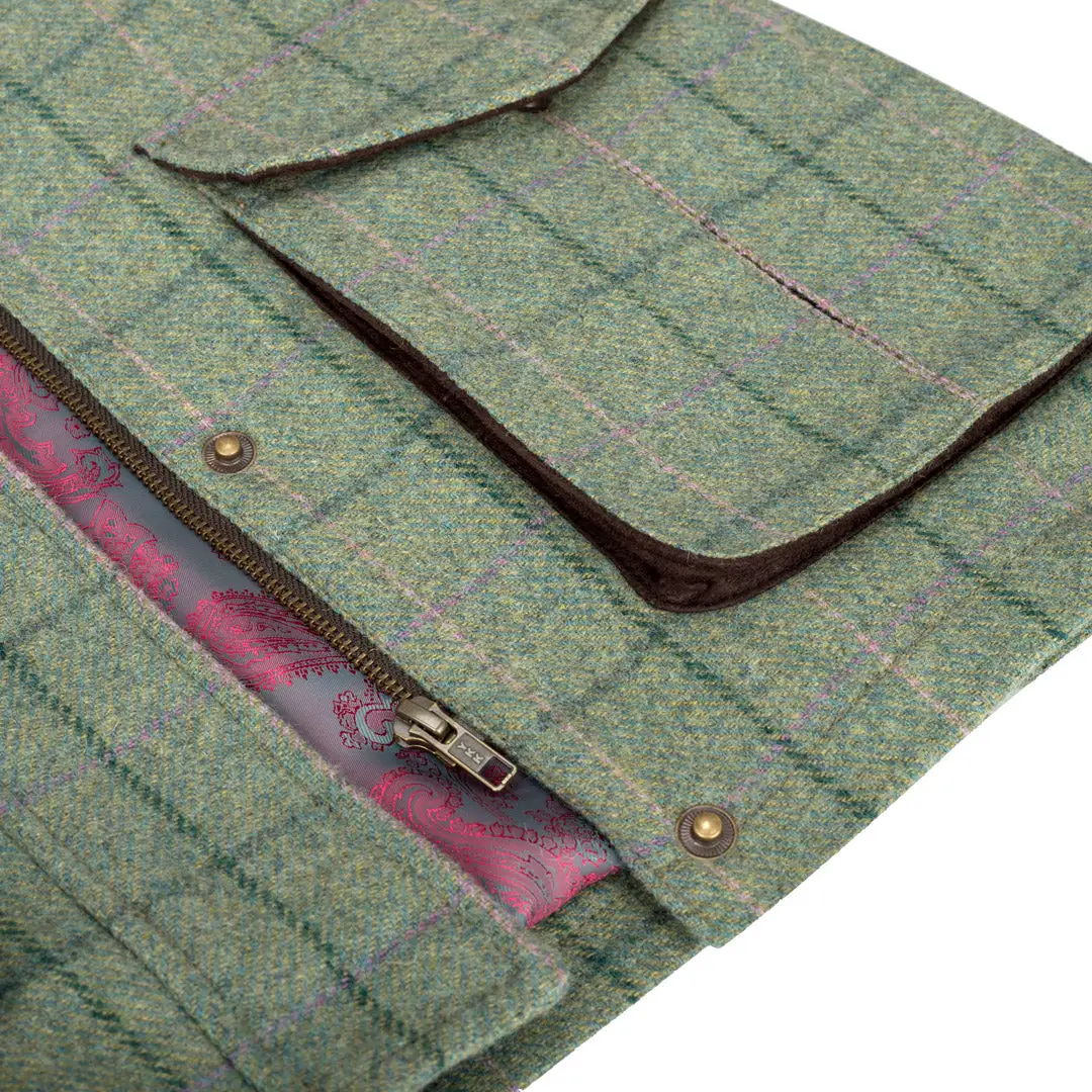 Hoggs of Fife Roslin Ladies Technical Tweed Field Coat - Image 3