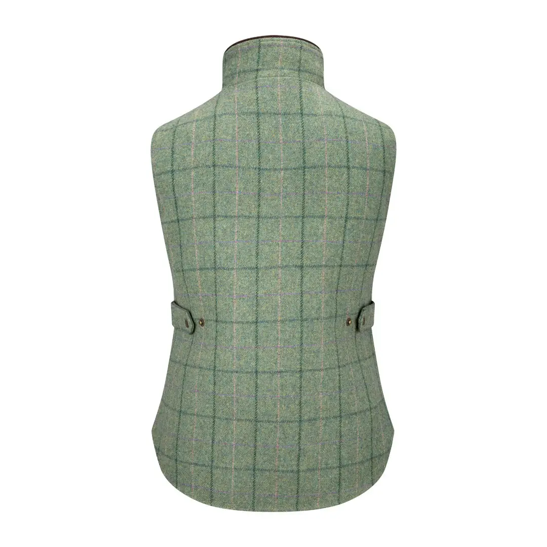 Hoggs of Fife Roslin Ladies Technical Tweed Waistcoat - Image 2
