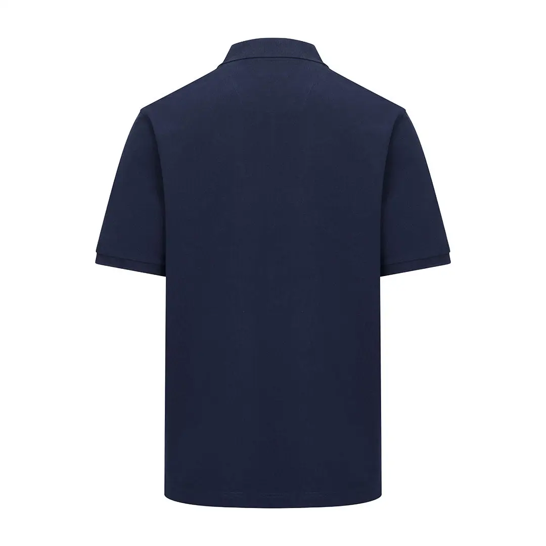 Hoggs of Fife Stewart Block Pique Polo Shirt - Image 3