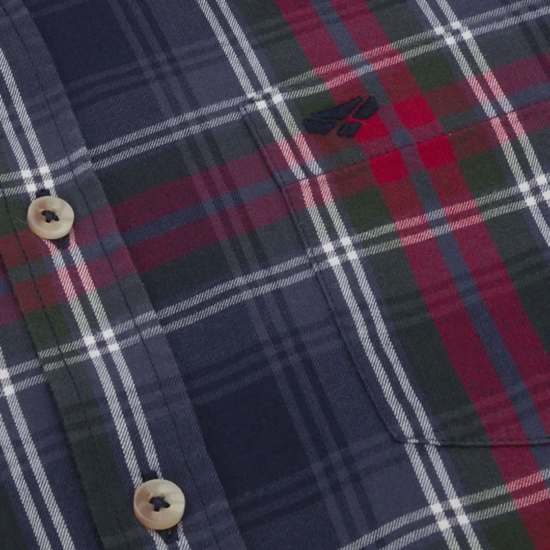 Hoggs of Fife Taransay Plaid Twill Shirt - Image 4