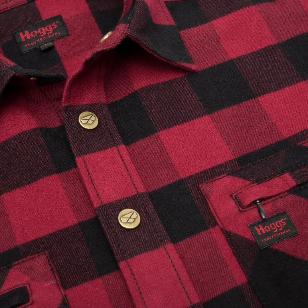 Hoggs Of Fife Tentsmuir Flannel Shirt - Image 3