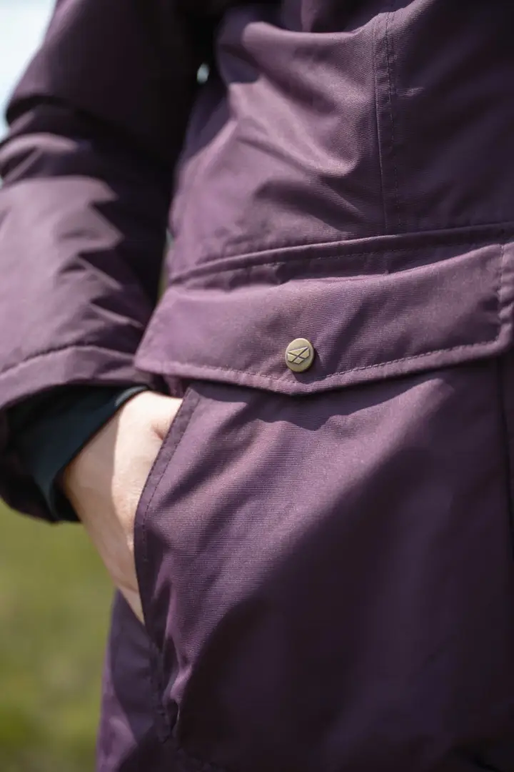 Hoggs of Fife Walker Ladies Long Coat - Image 5