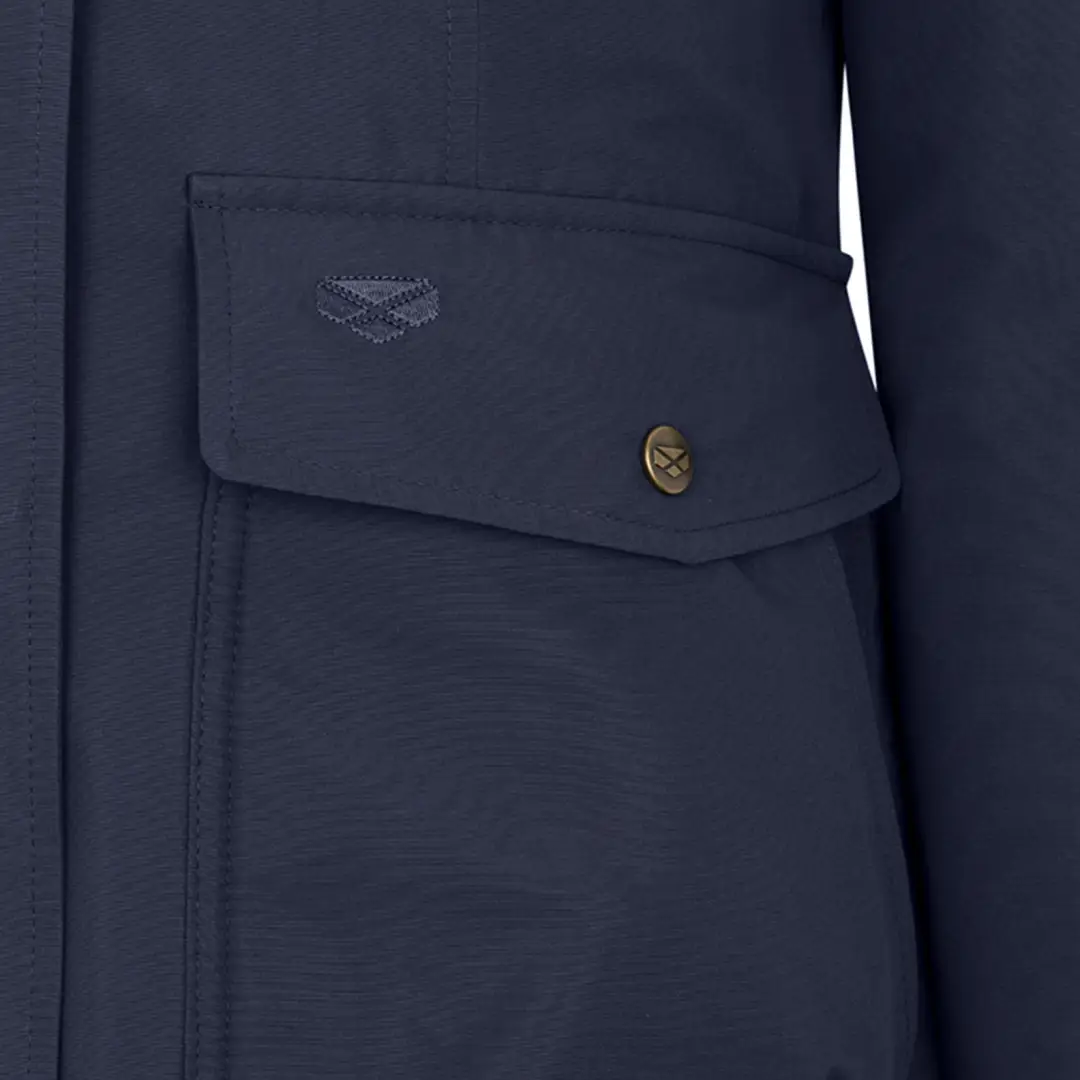 Hoggs of Fife Walker Ladies Long Coat - Image 3