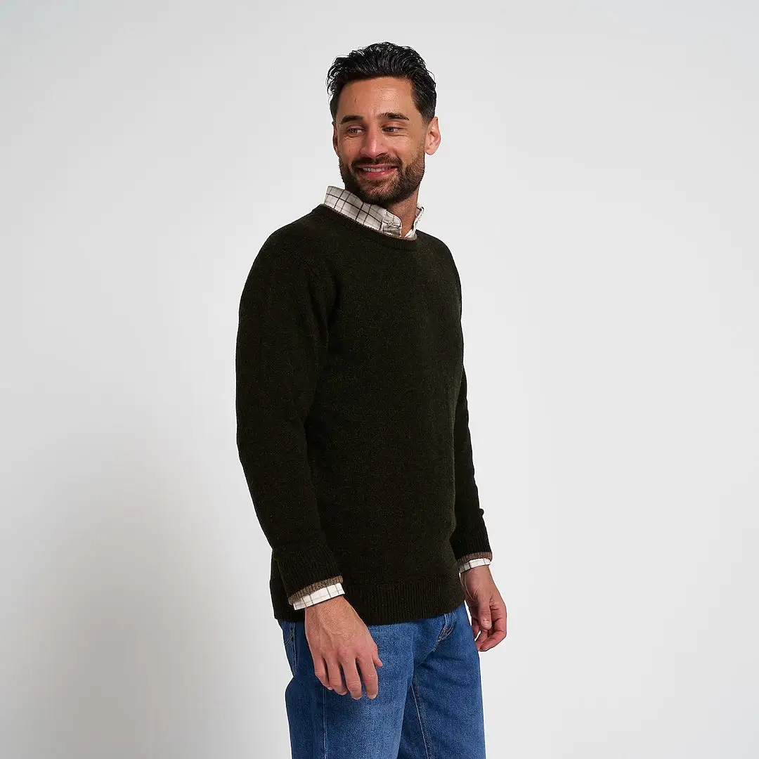 Jack Pyke Ashcombe 100% Lambswool Crewknit Pullover - Image 10