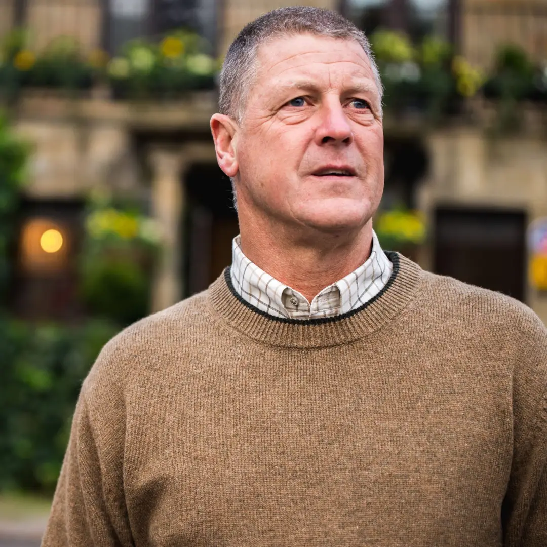 Jack Pyke Ashcombe 100% Lambswool Crewknit Pullover - Image 3