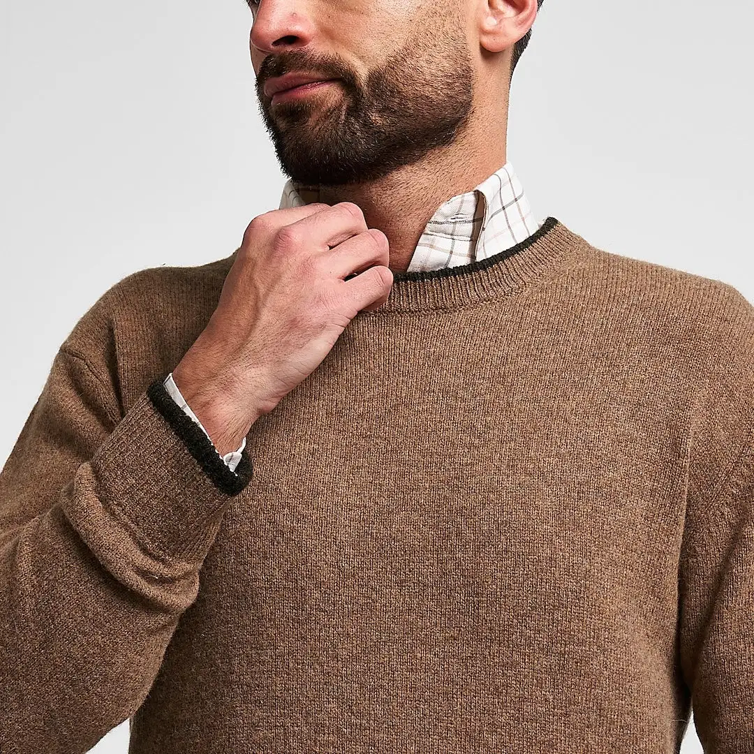 Jack Pyke Ashcombe 100% Lambswool Crewknit Pullover - Image 8