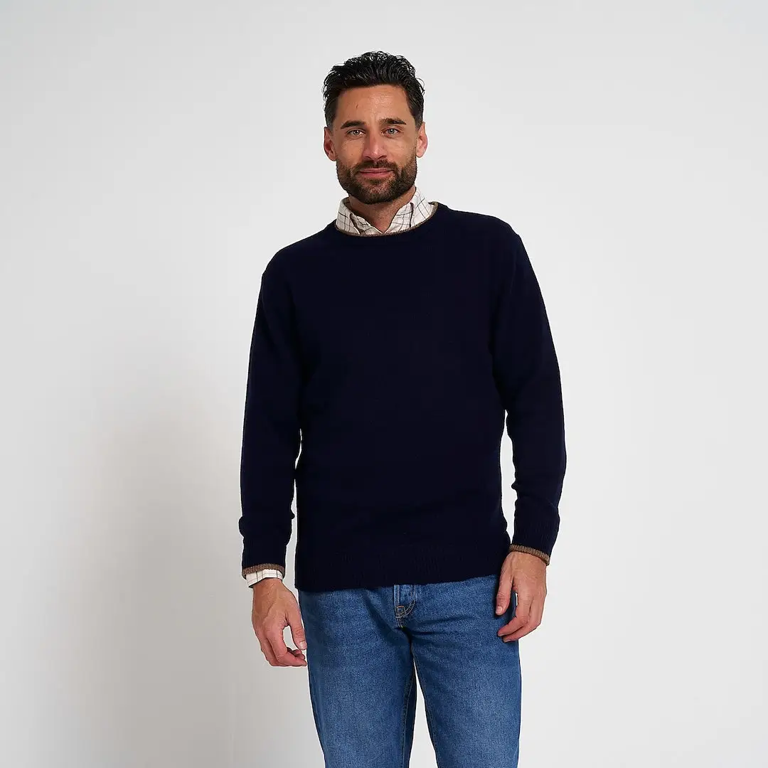 Jack Pyke Ashcombe 100% Lambswool Crewknit Pullover - Image 5