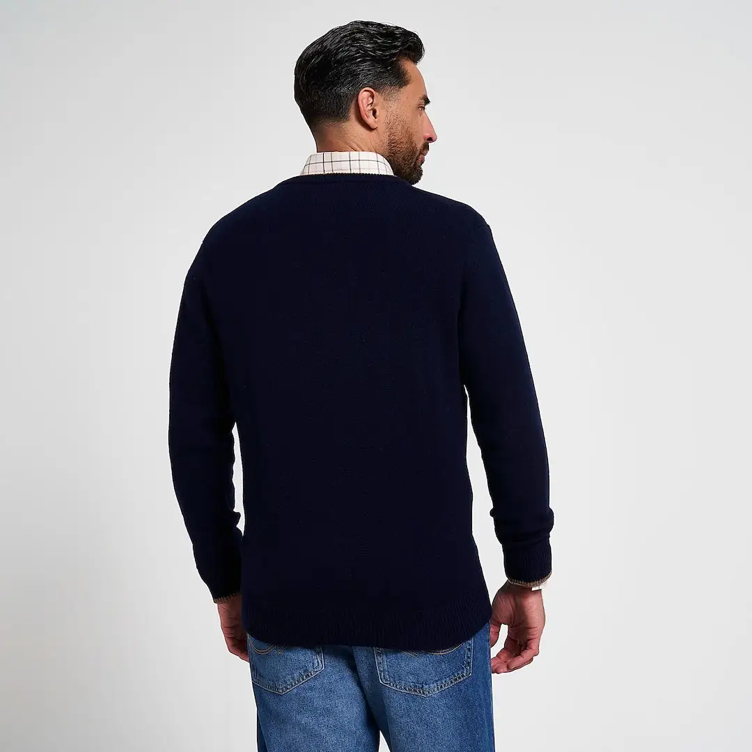 Jack Pyke Ashcombe 100% Lambswool Crewknit Pullover - Image 6