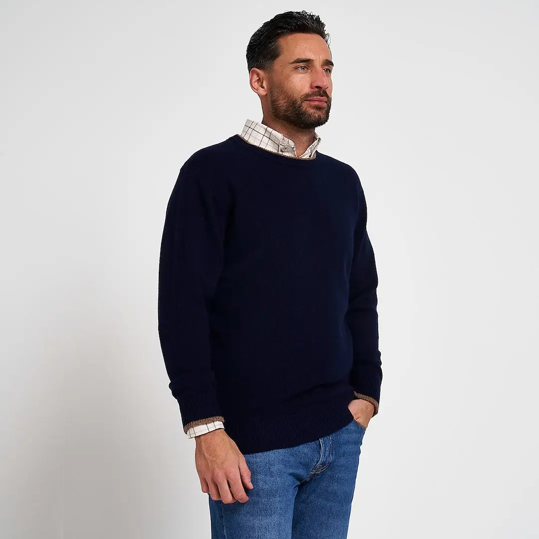 Jack Pyke Ashcombe 100% Lambswool Crewknit Pullover - Image 9