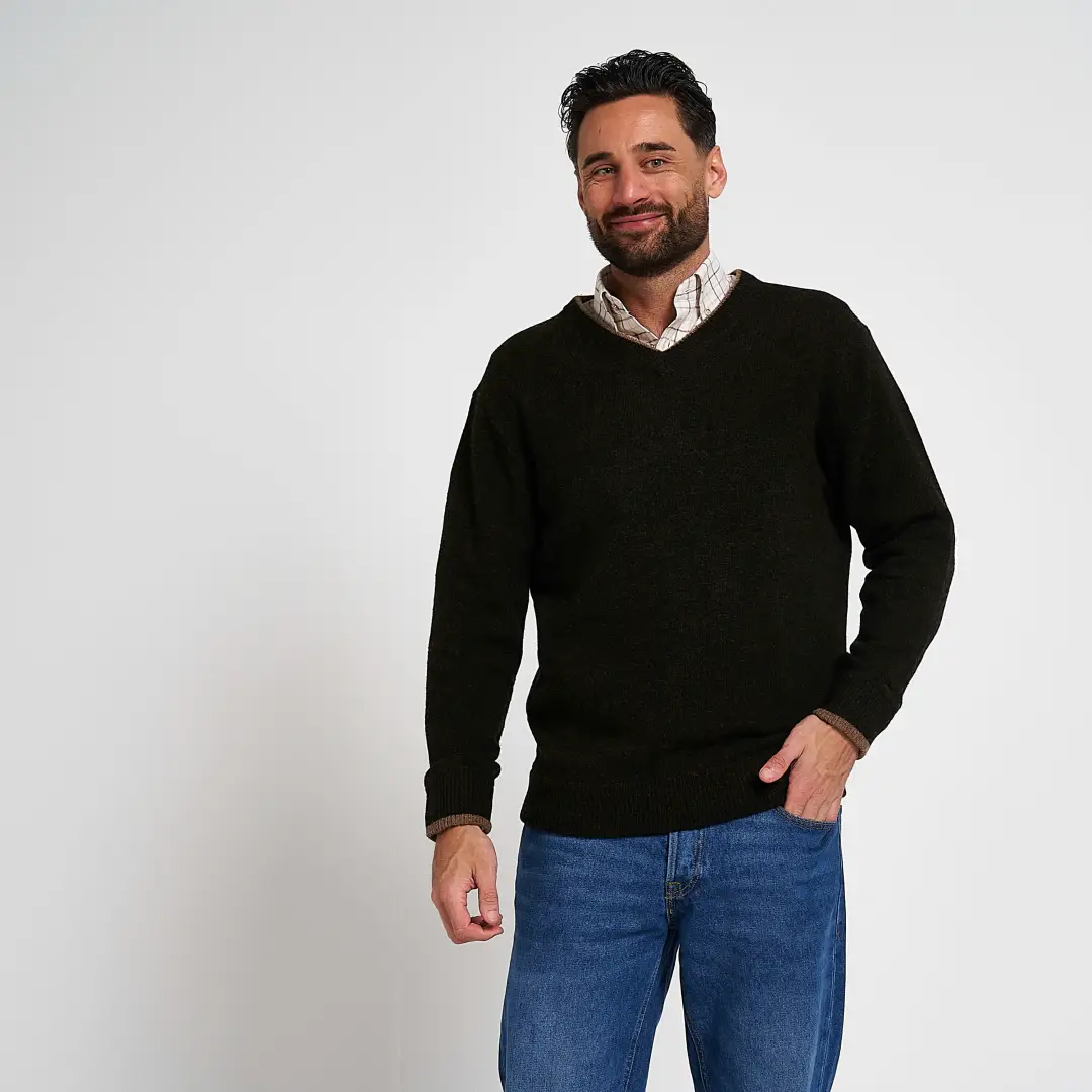 Jack Pyke Ashcombe V-Neck Jumper - Image 6