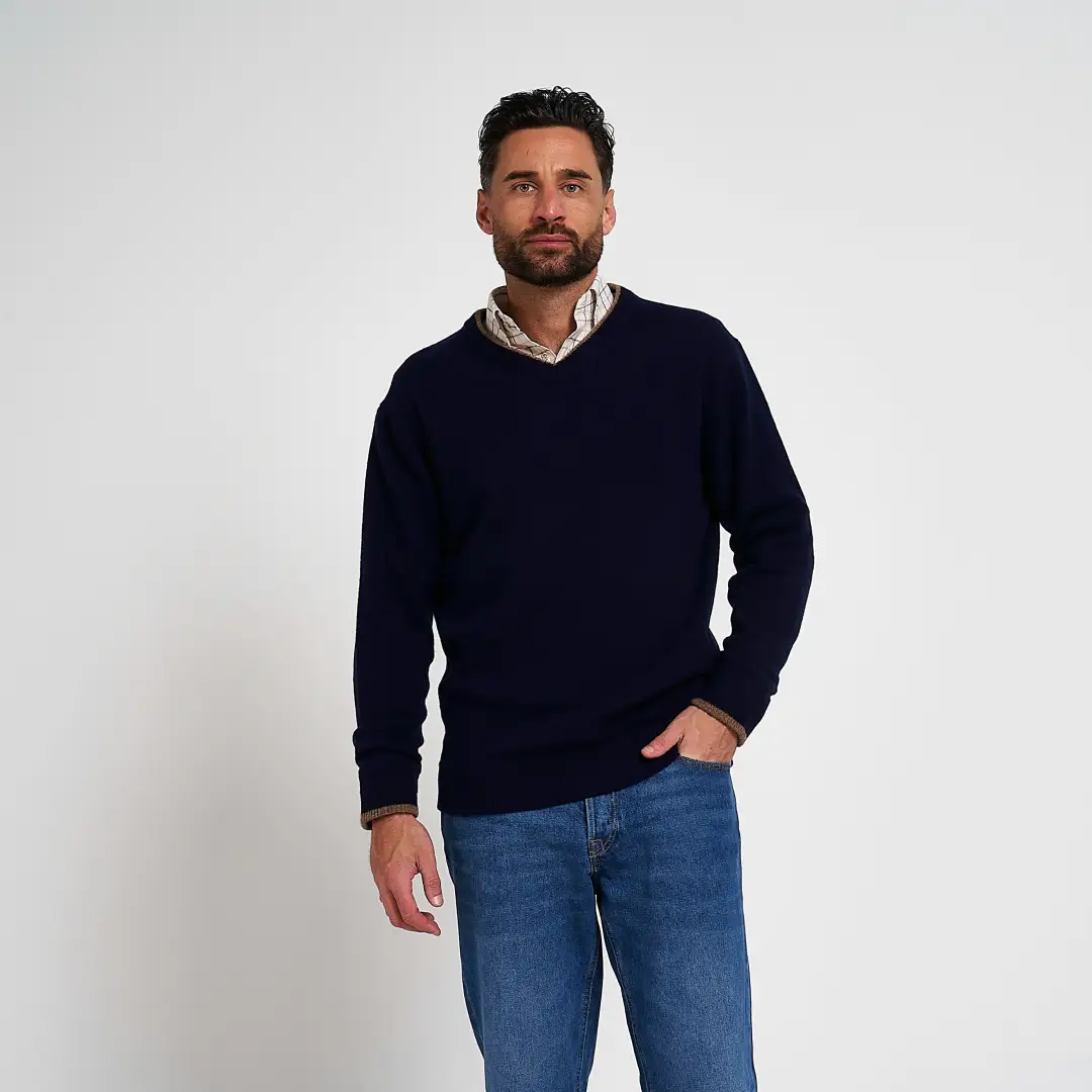 Jack Pyke Ashcombe V-Neck Jumper - Image 7