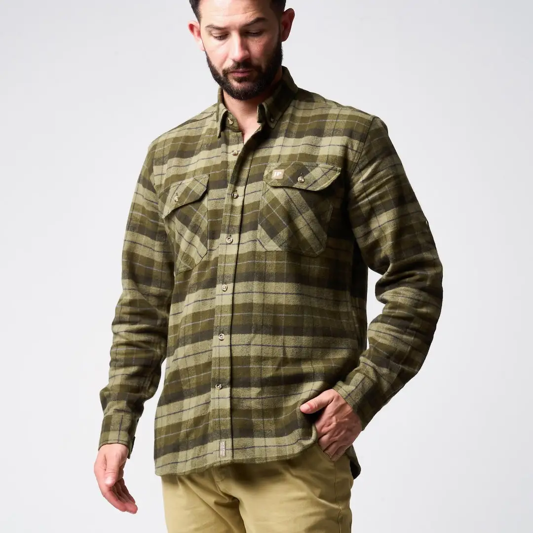 Jack Pyke Bleasdale Heavy Flannel Shirt - Image 11